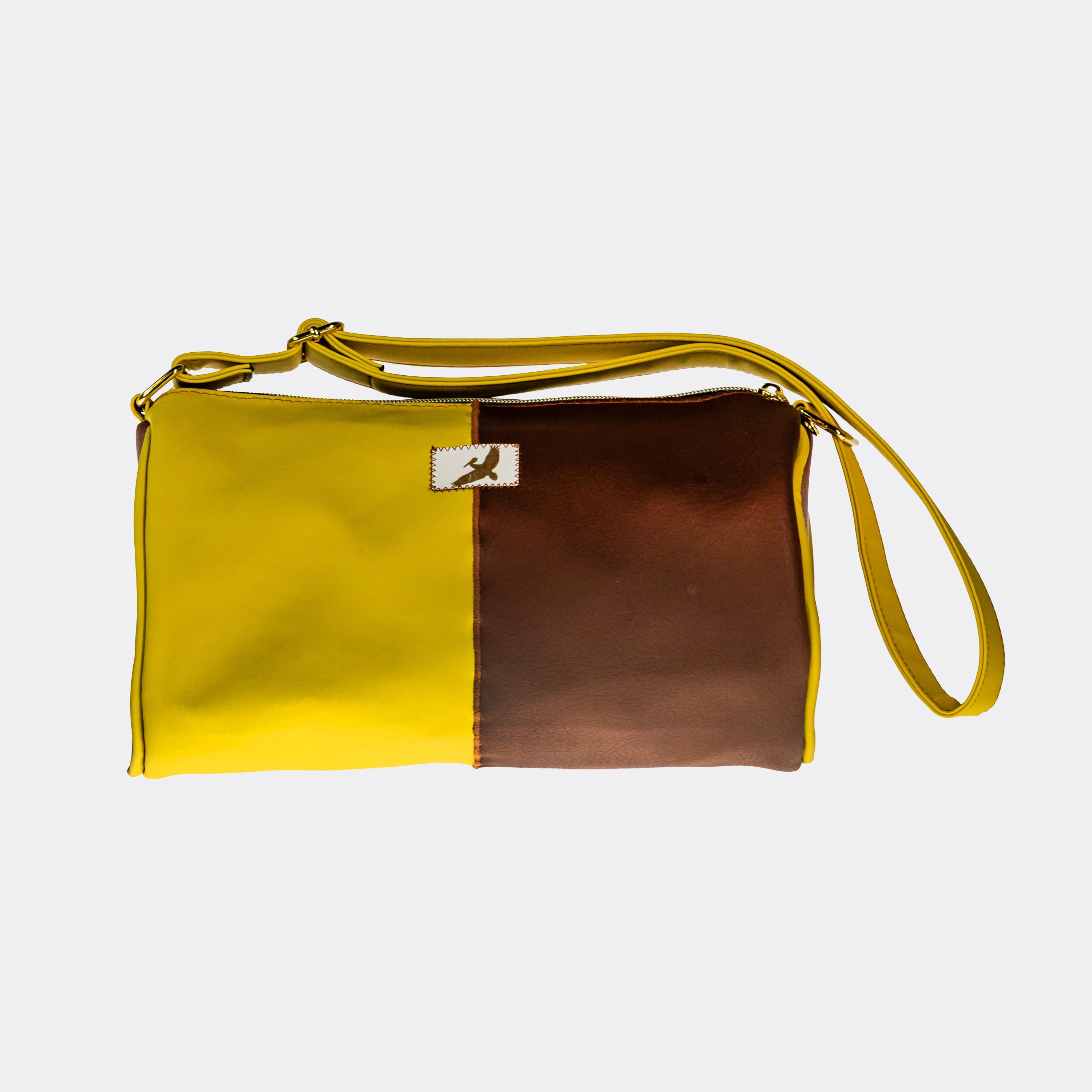 MINI Genuine Duffle Bag Gradient Island Yellow 80225A21195