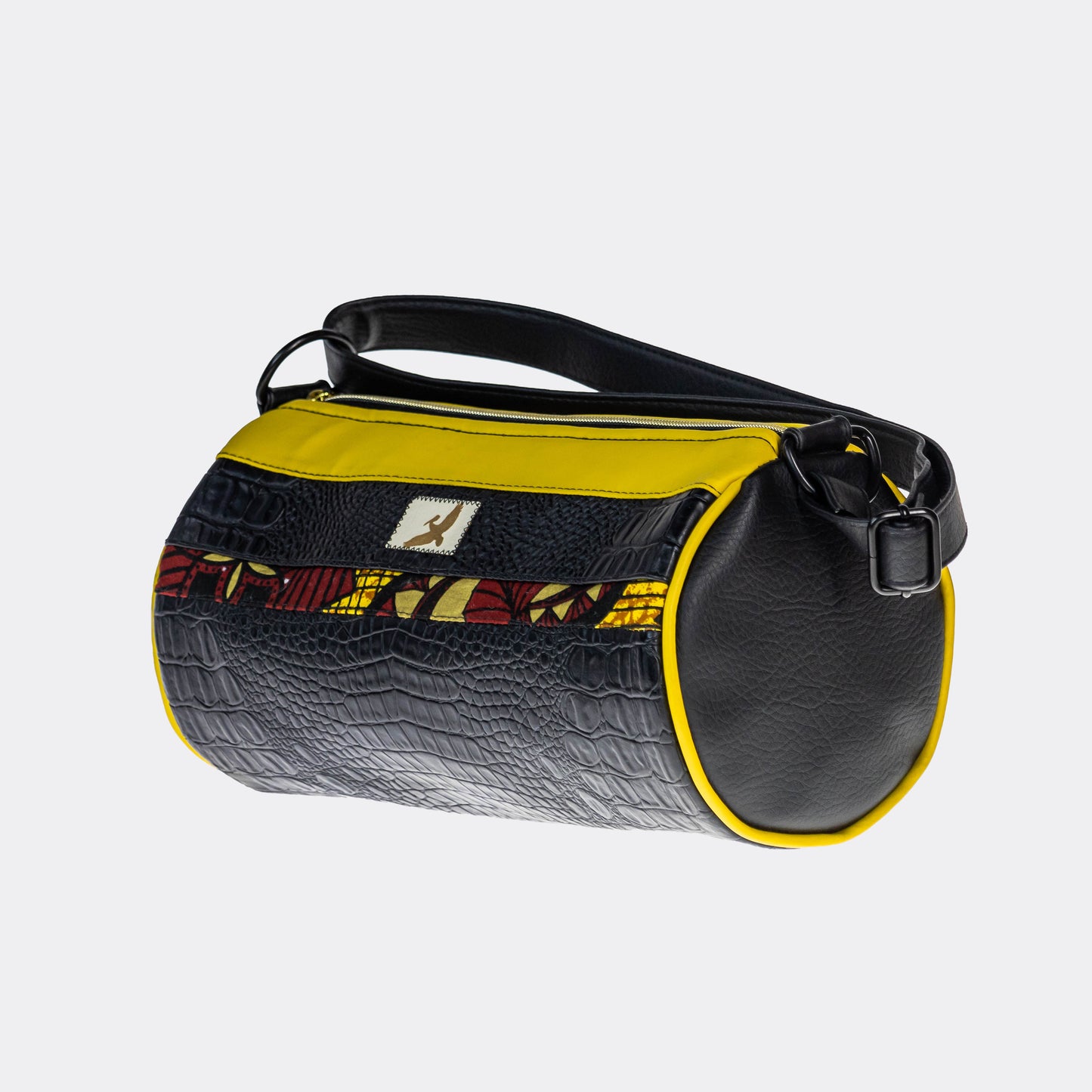 Mini Duffle Bag (Black/Yellow)