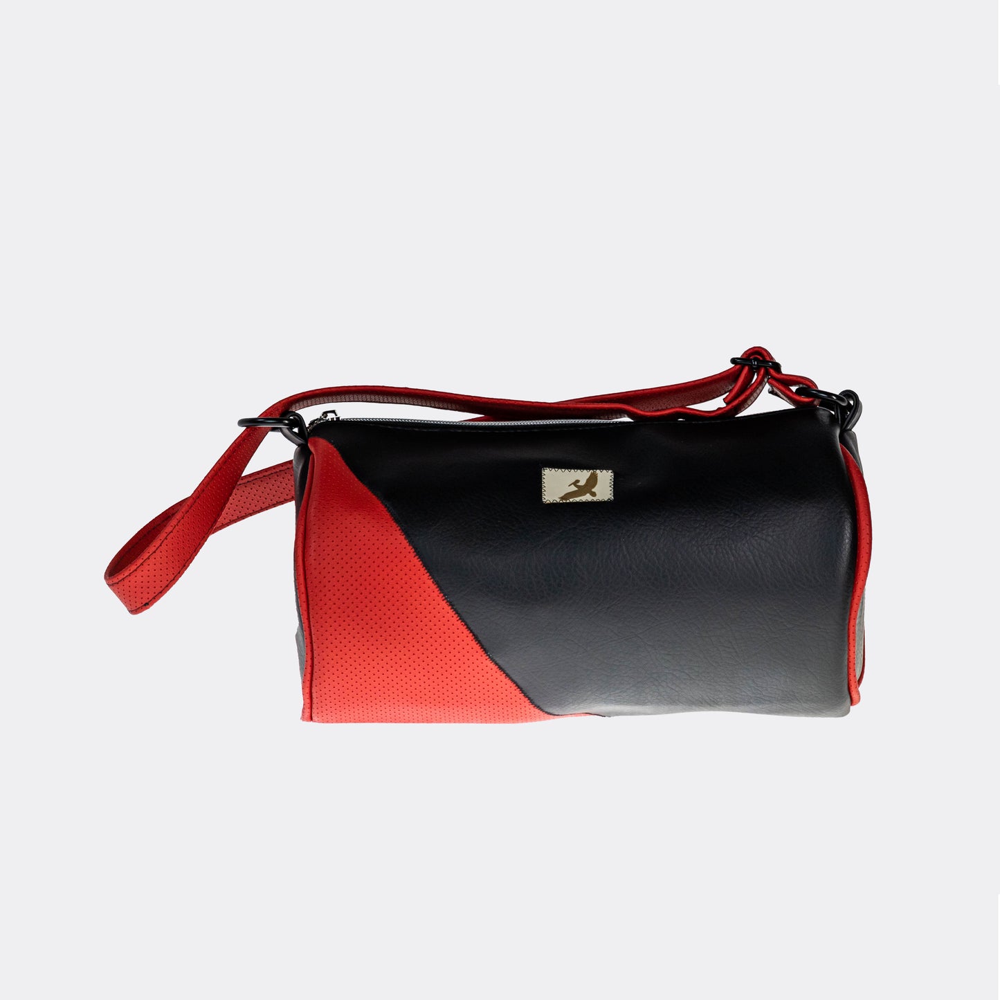 Mini Duffle Bag (Black/Red)